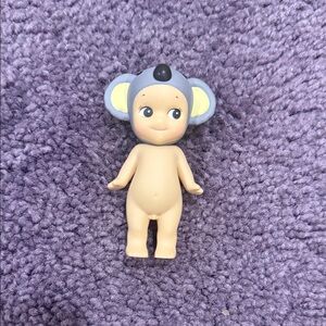 Cute Koala Action Figure with Blue Ears
